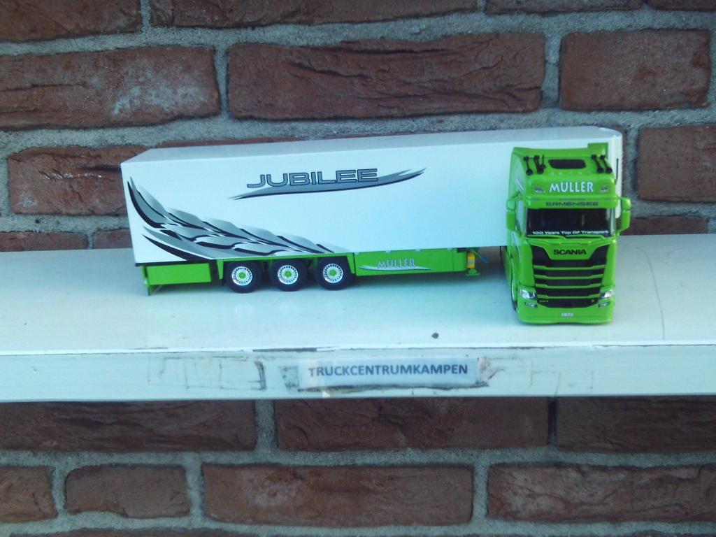 Tekno  Scania  Next  Gen  590S  van  Muller  100  Jahr., Ophalen of Verzenden, Nieuw, Bus of Vrachtwagen, Tekno