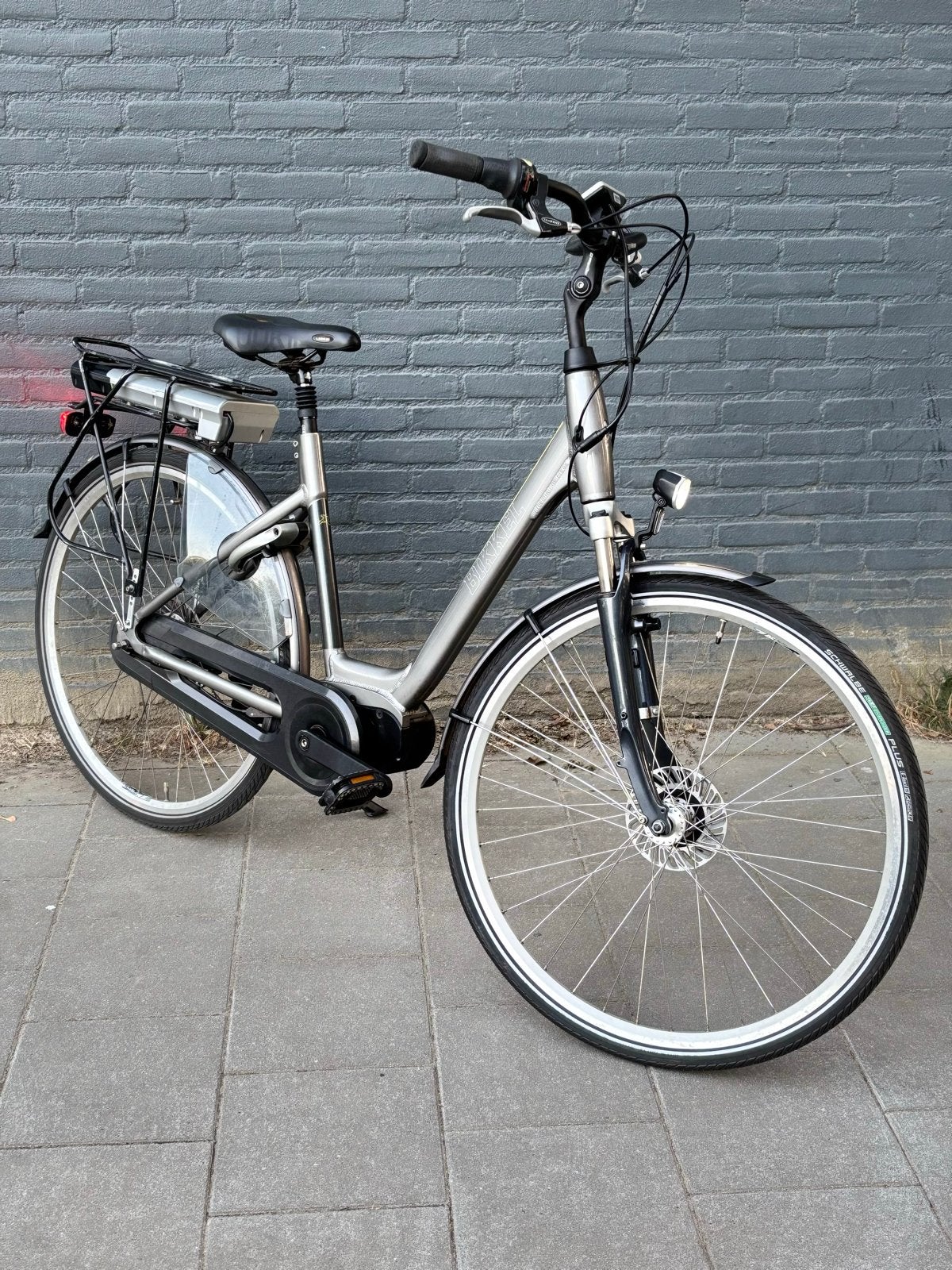 Elektrische Bikkel fiets met middenmotor en nieuwe accu, Overige merken, Ophalen of Verzenden, Zo goed als nieuw, 47 tot 51 cm