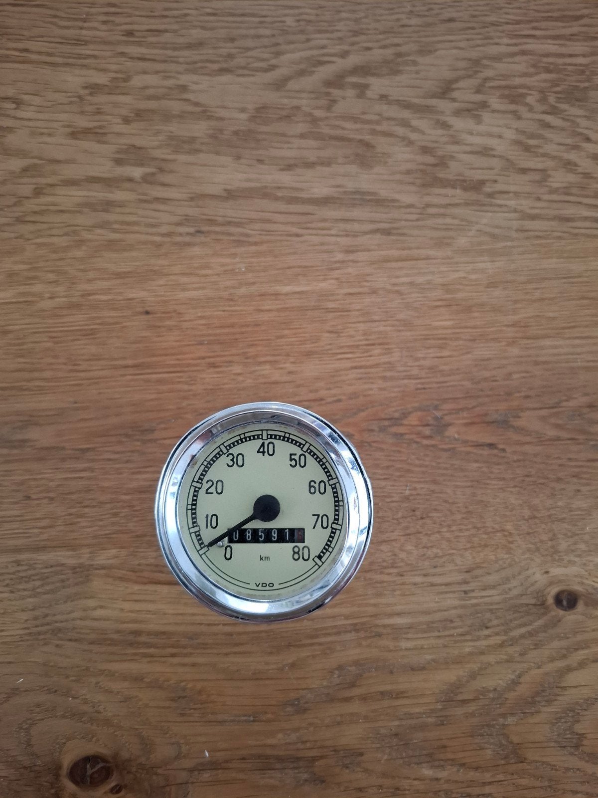 VDO ORIGINEEL 80 km/h klokje ., Ophalen of Verzenden, Zo goed als nieuw, Overige typen