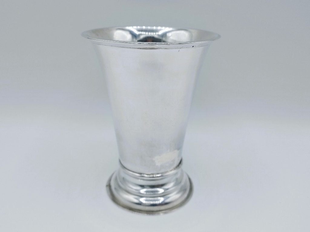 Zilveren avondmaalsbeker, H, Hooijkaas, Schoonhoven, 1886, Antiek en Kunst, Verzenden, Zilver