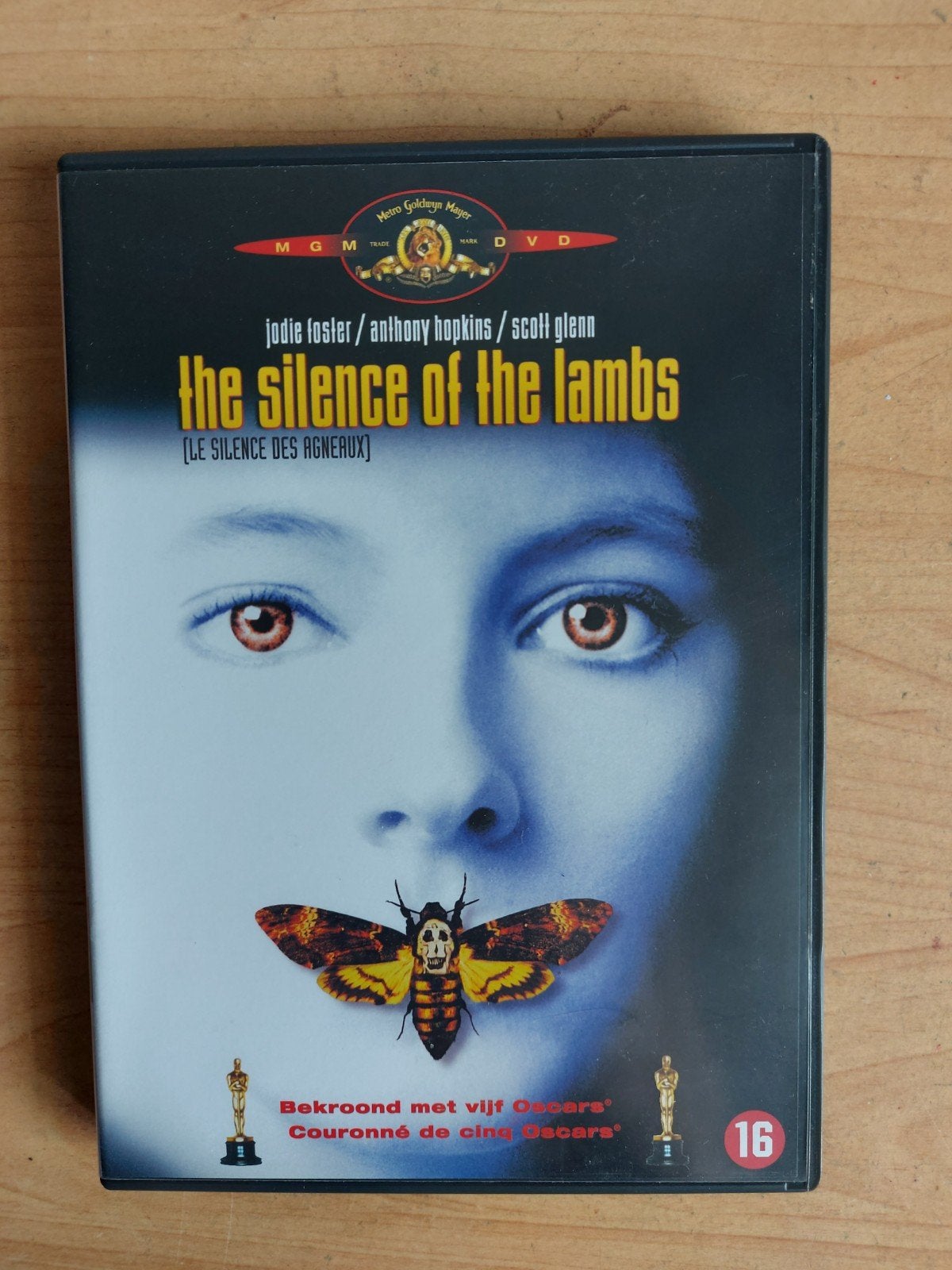 The Silence of the Lambs - 1991 Jodie Foster Anthony Hopkins, Alle leeftijden, Ophalen of Verzenden, Zo goed als nieuw