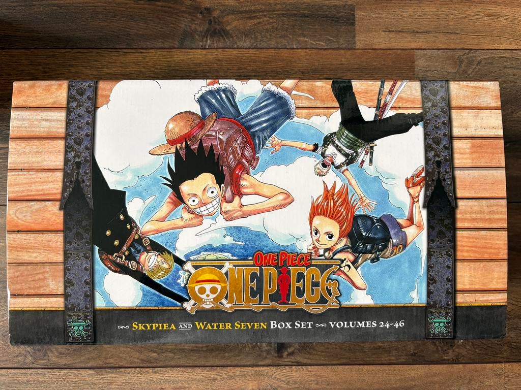 One piece box set 24-46, Boeken, Complete serie of reeks, Verzenden, Zo goed als nieuw, Japan (Manga)