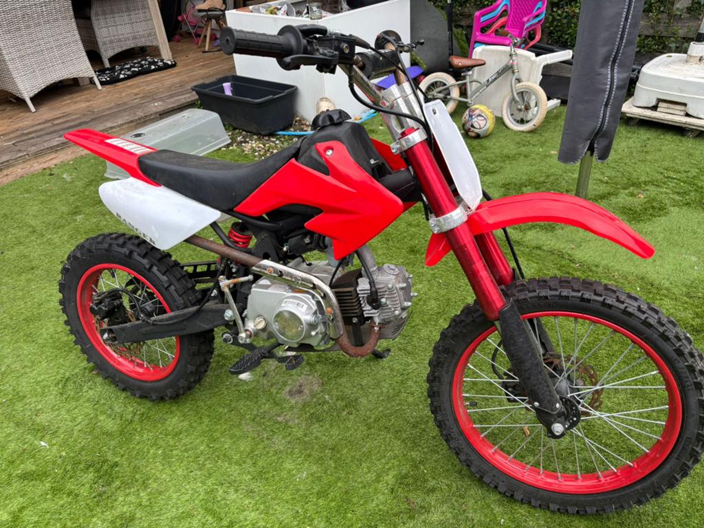 Pitbike 125cc, Ophalen of Verzenden, Pitbike