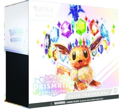 Pokémon Scarlet & Violet Prismatic Evolutions Elite Trainer, Hobby en Vrije tijd, Ophalen of Verzenden, Nieuw, Overige typen