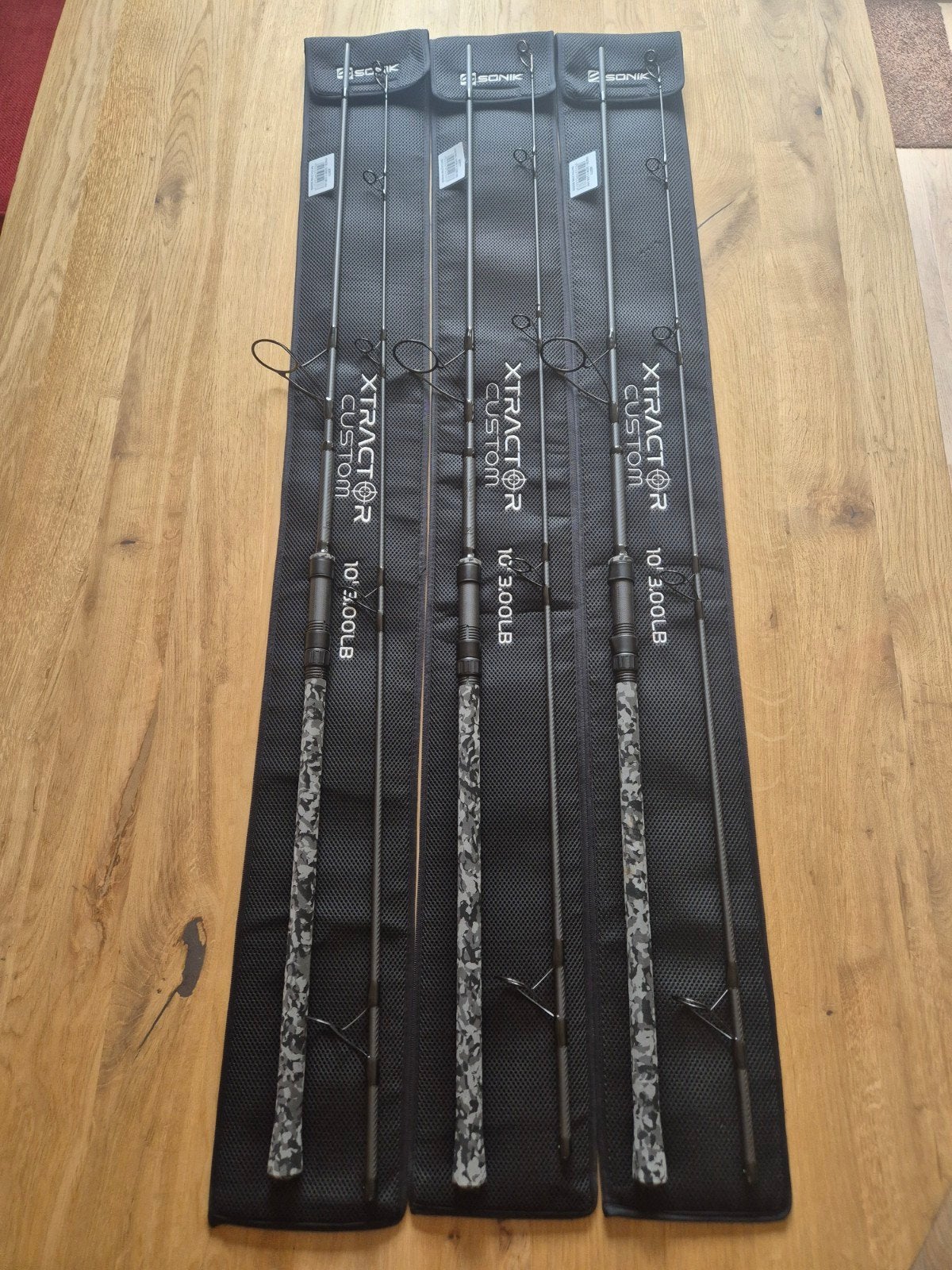 Sonik xtractor custom 10ft 3lb, Ophalen of Verzenden, Zo goed als nieuw, Werphengel