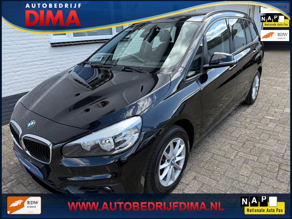 BMW 2-serie Gran Tourer 218i 7pers/ HUD/ Navi/ PDC/ Afnb Tre, Auto's, BMW, Te koop, 2-Serie Gran Tourer, ABS, Airbags, Airconditioning