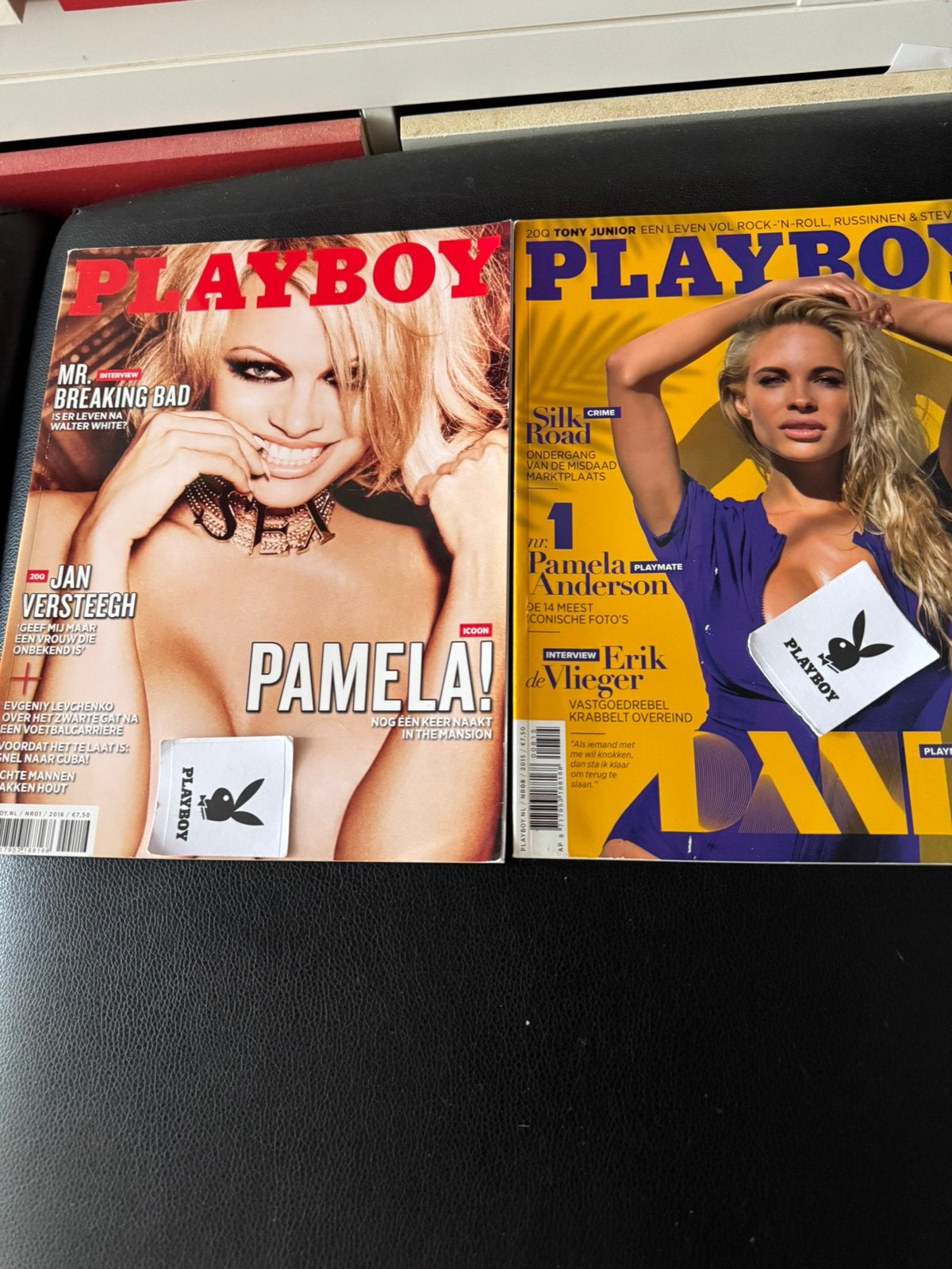 playboy met pamela anderson 12.50 per stuk, Ophalen of Verzenden, Zo goed als nieuw