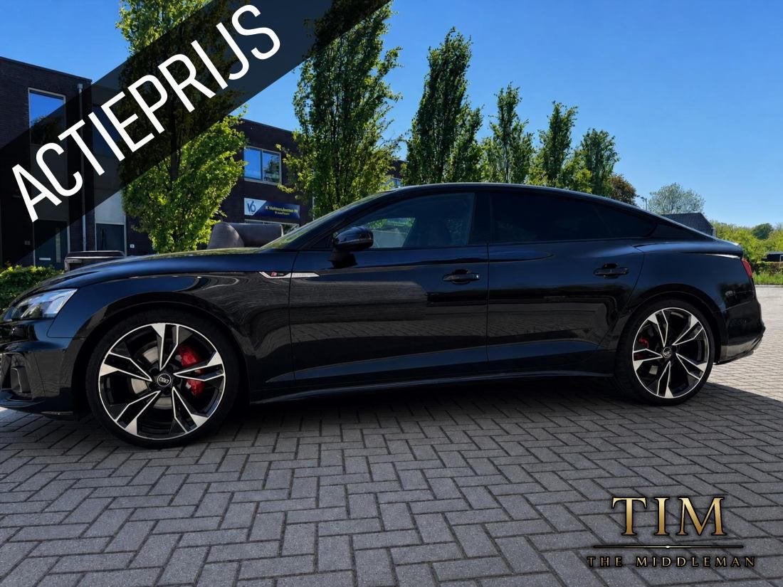 Audi A5 Sportback - 40 Full|INCL BTW|B&O|360camera|garantie|, Automaat, Verblindingsvrij grootlicht, Gebruikt, Euro 6