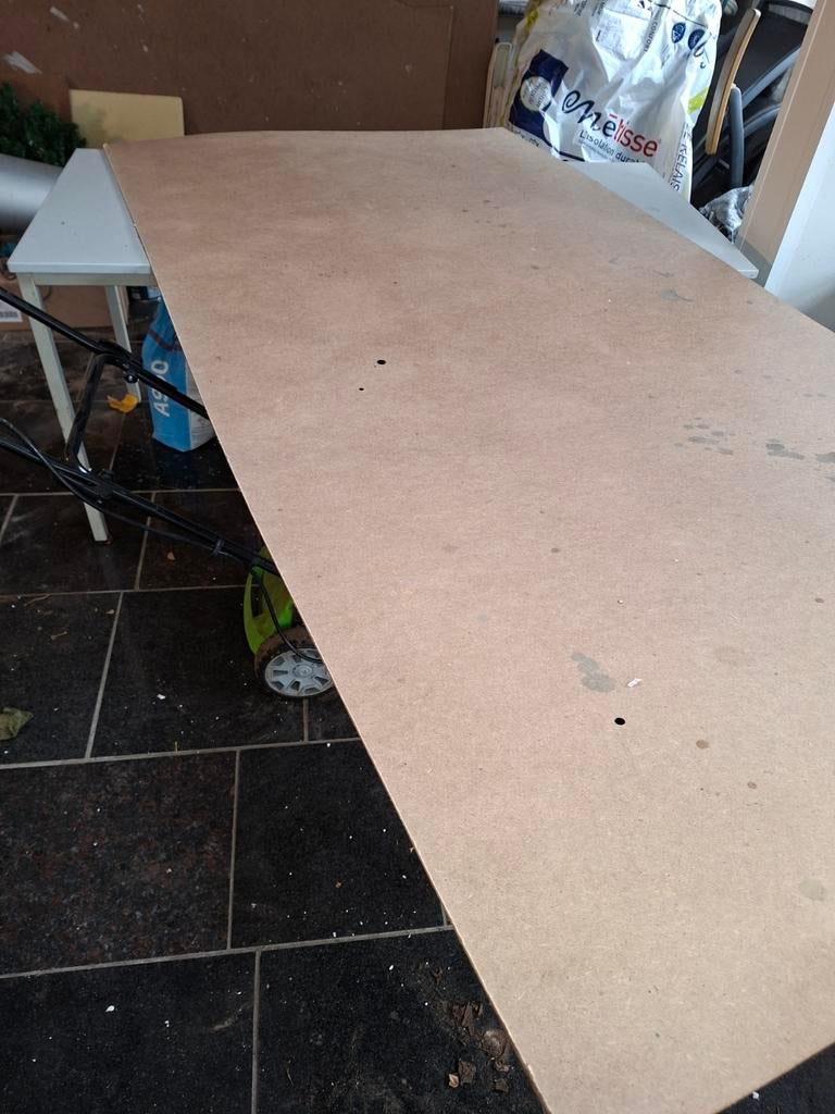 Hardboard platen (12 stuks) - Vloerbescherming, Ophalen, Gebruikt, Hout, Minder dan 20 mm