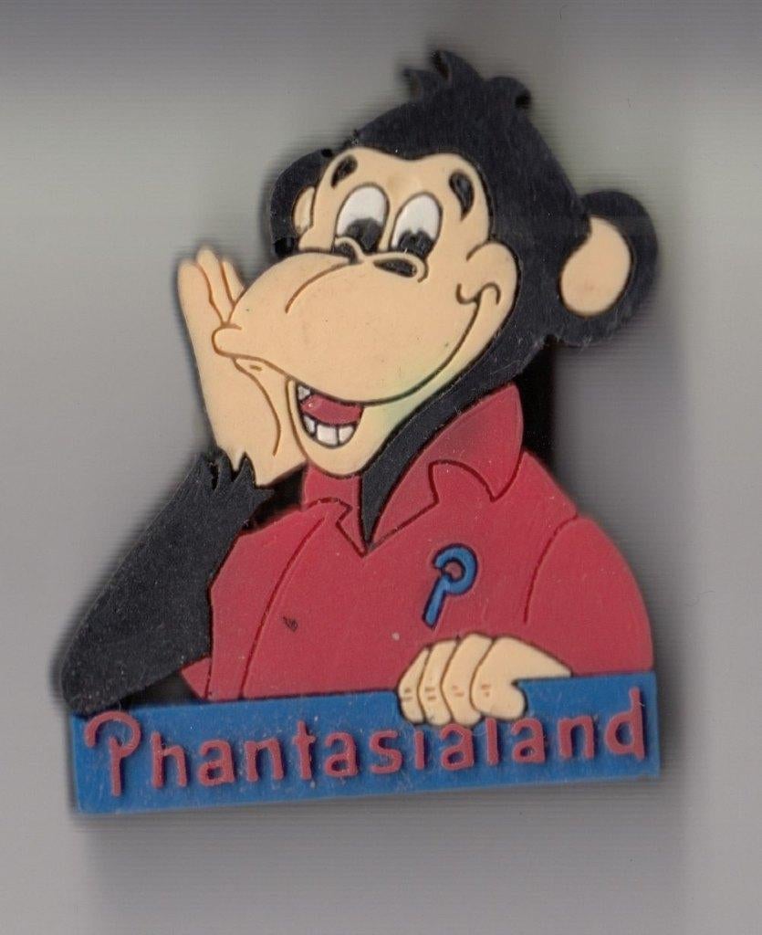 Phantasialand Pretpark pin Logo, Gebruikt, Niet vindbaar, Niet vindbaar, Speldje of Pin