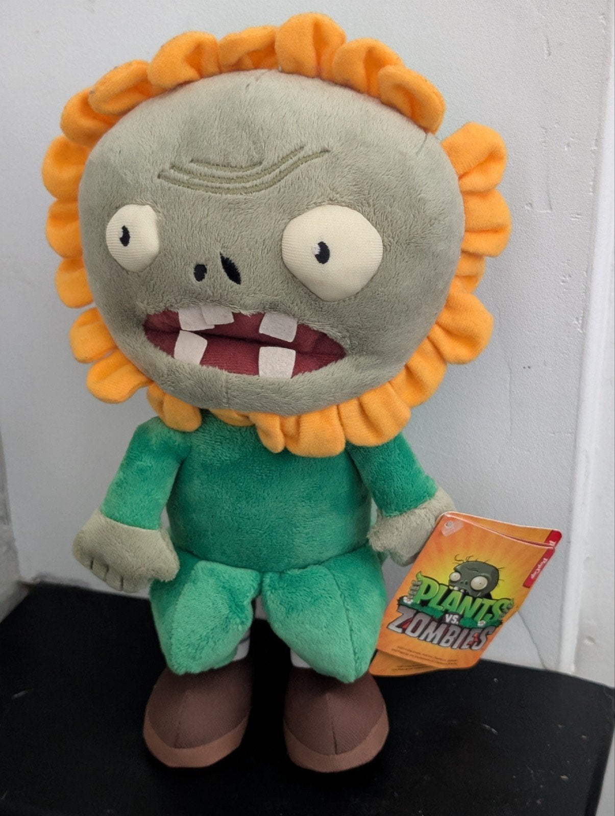 Plants vs. Zombies Zonnebloem Zombie Knuffel, Kinderen en Baby's, Overige merken, Overige typen, Middelgroot (20 tot 80 cm), Meerkleurig