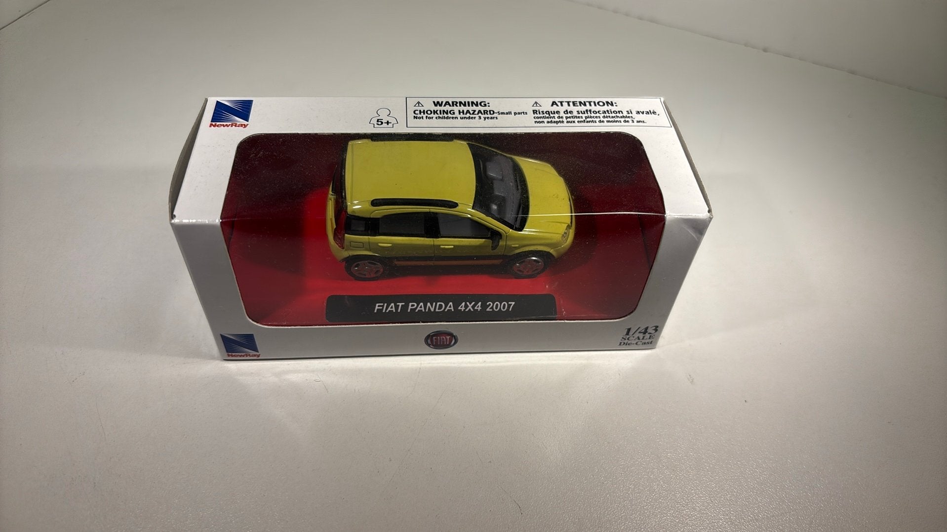 Fiat panda 4x4 yellow 2007 new ray 1.43, Overige merken, Auto, Ophalen of Verzenden, A