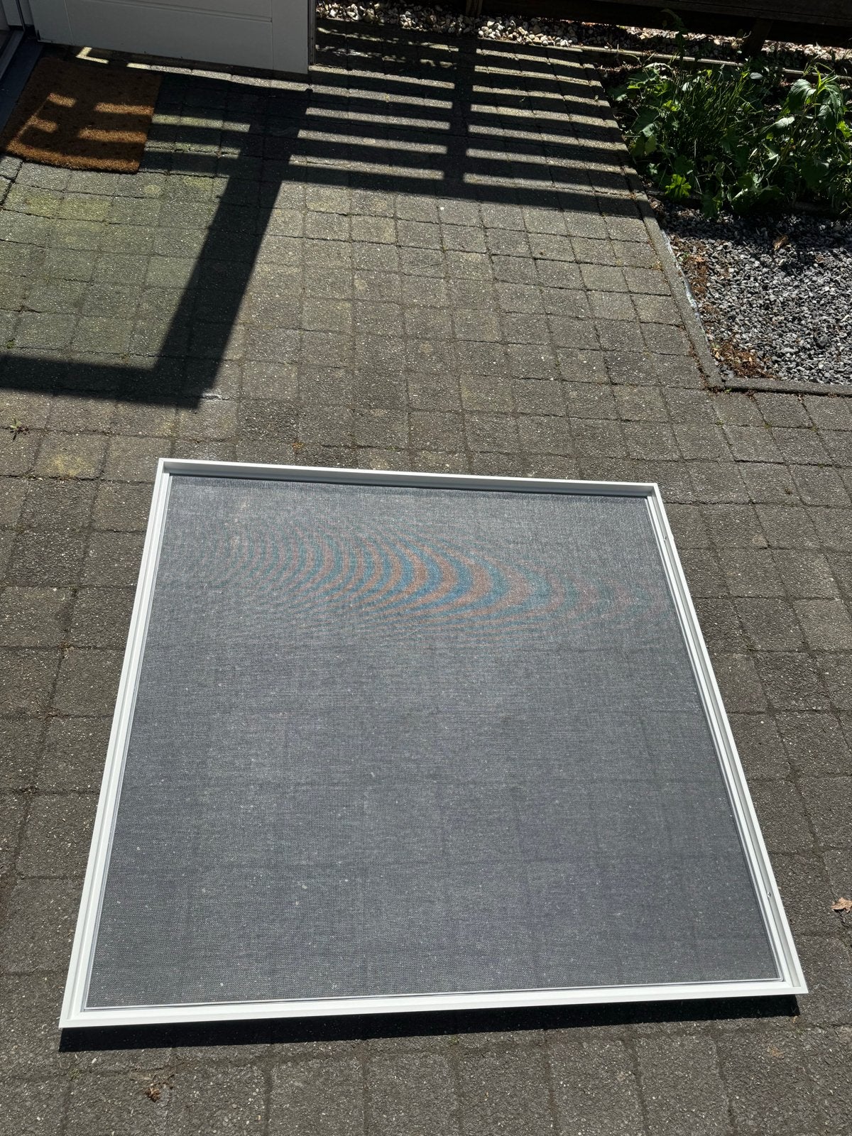Nieuwe inzethor Standard voor draaikiepraam - RAL9010, Doe-het-zelf en Verbouw, Deuren en Horren, 100 tot 120 cm, 215 cm of meer