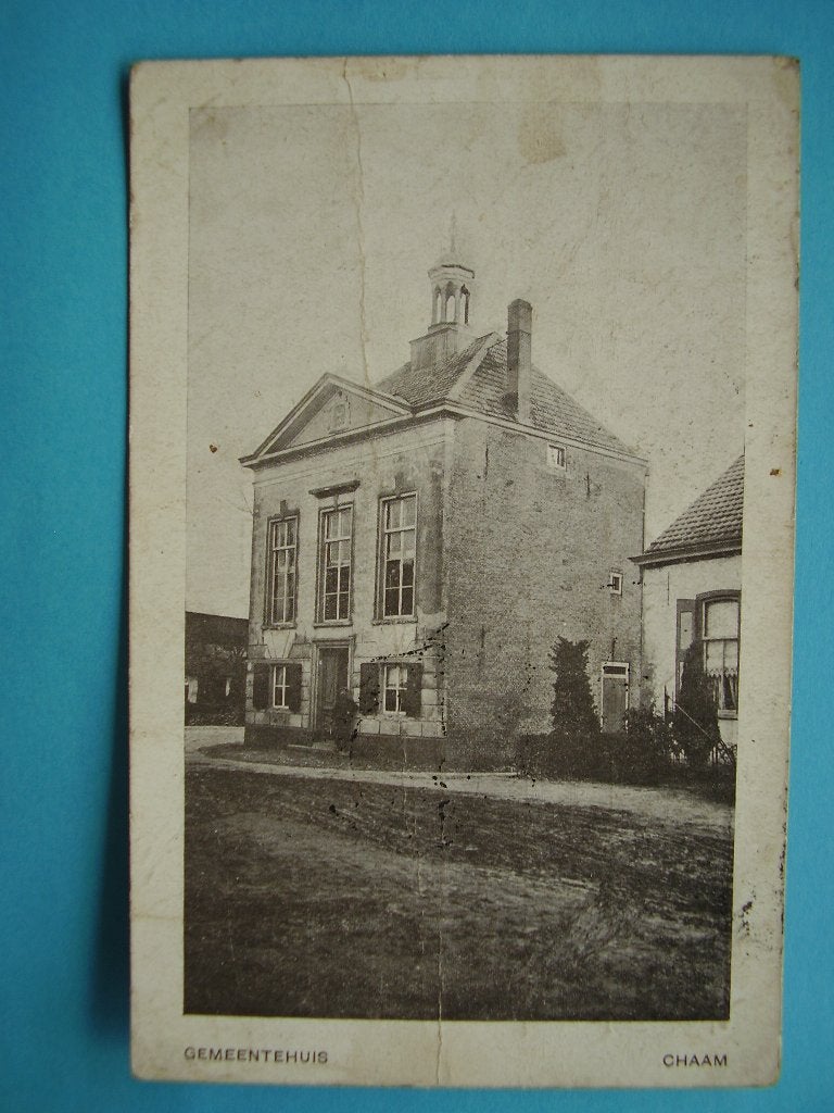 Chaam  Gemeentehuis, Verzenden, Voor 1920, Noord-Brabant