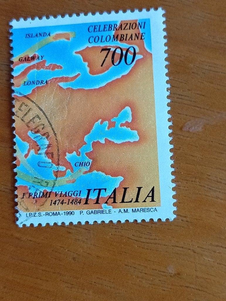 italie 1990, Ophalen of Verzenden, Gestempeld