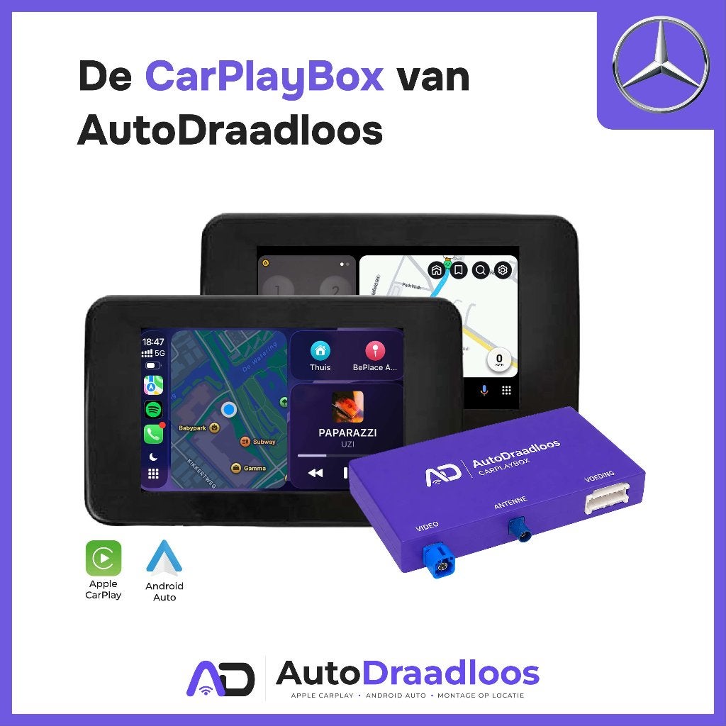 Mercedes C-Klasse W205 Apple CarPlay / Android Auto inbouwen, Ophalen, Nieuw