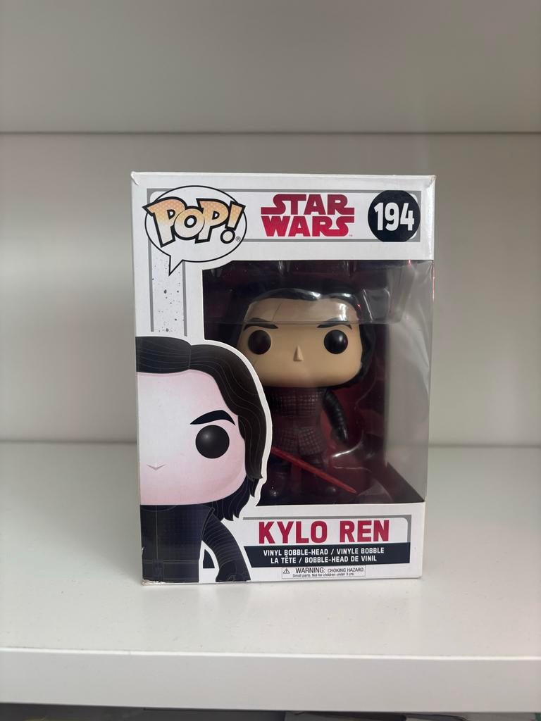 Kylo Ren Funko Pop! Star Wars #194, Ophalen of Verzenden, Gebruikt