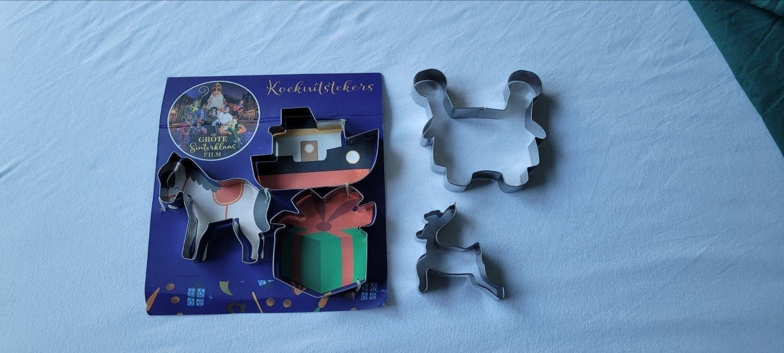 Sinterklaas Koek vormpjes nieuw + 2 losse vormpjes, Ophalen of Verzenden, Nieuw, Taarten, Bakvorm