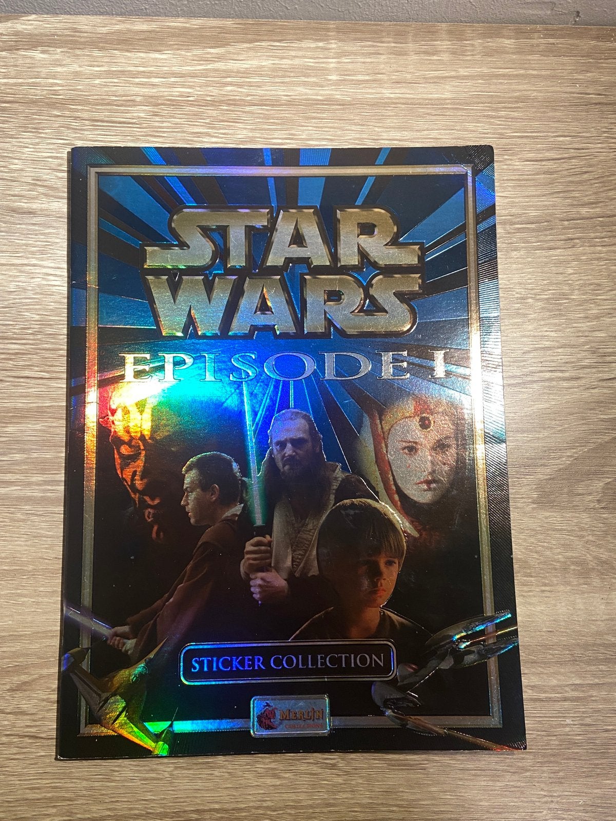Leeg Merlin Star Wars Episode I sticker album, Ophalen of Verzenden, Zo goed als nieuw