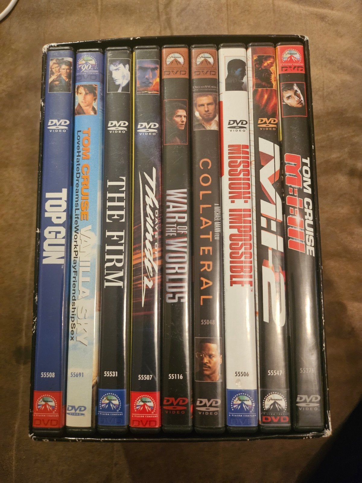 Tom Cruise DVD Collectie - 9 Films Boxset, Vanaf 16 jaar, Nederlands, Ophalen of Verzenden, Inclusief doosje