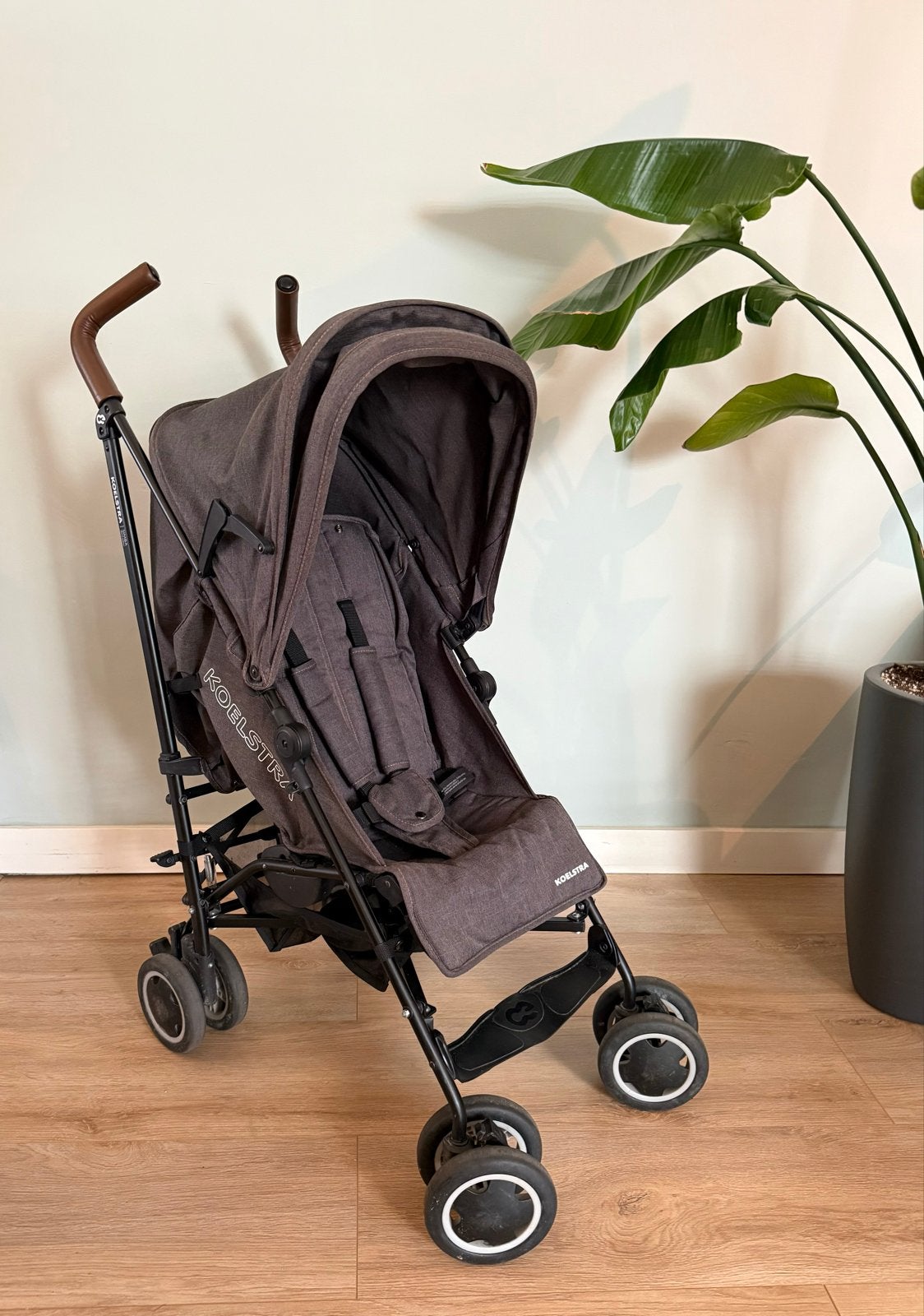 Koelstra Simba Denim buggy - Compact en stijlvol, Ophalen, Gebruikt, Kinderwagen, Overige merken