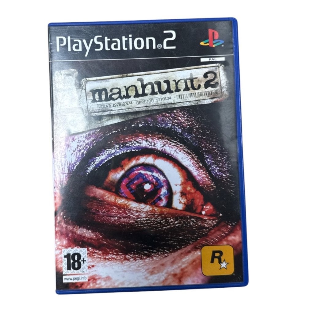 Manhunt 2 PS2 Game Excl. Handleiding, Rockstar Games, Zo goed als nieuw, https://support.rockstargames.com/, 622 Broadway, New York, NY 10012, Verenigde Staten