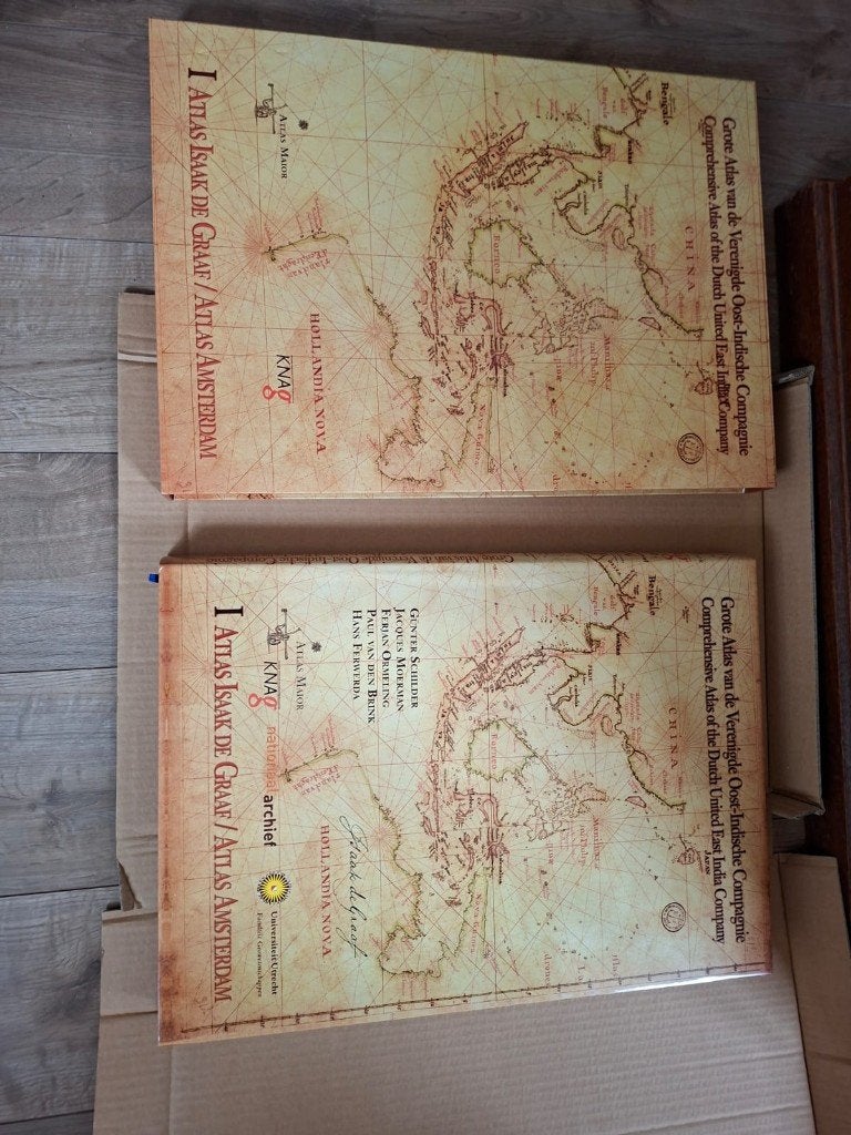 Facsimile Atlas van Isaak de Graaf – Atlas Amsterdam, Ophalen, Isaak de Graaf, Overige atlassen, Zo goed als nieuw