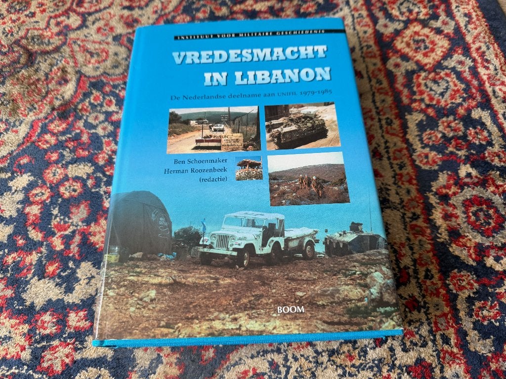 Vredesmacht in Libanon. Ben Schoenmaker., Nieuw, Ophalen of Verzenden, Landmacht, 1945 tot heden