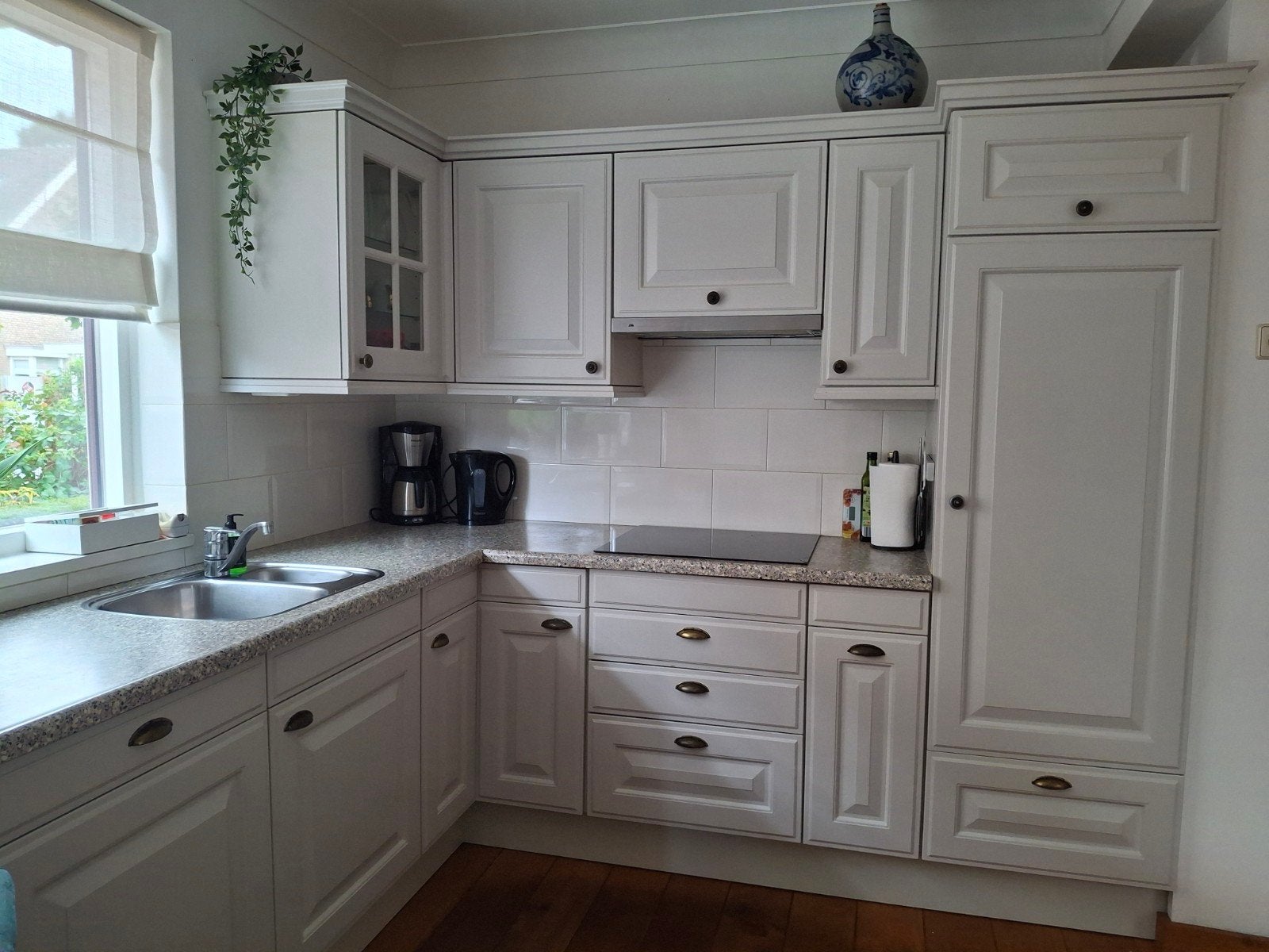 keuken hoekopstelling, Huis en Inrichting, Ophalen, Gebruikt, Hoekkeuken, Kunststof