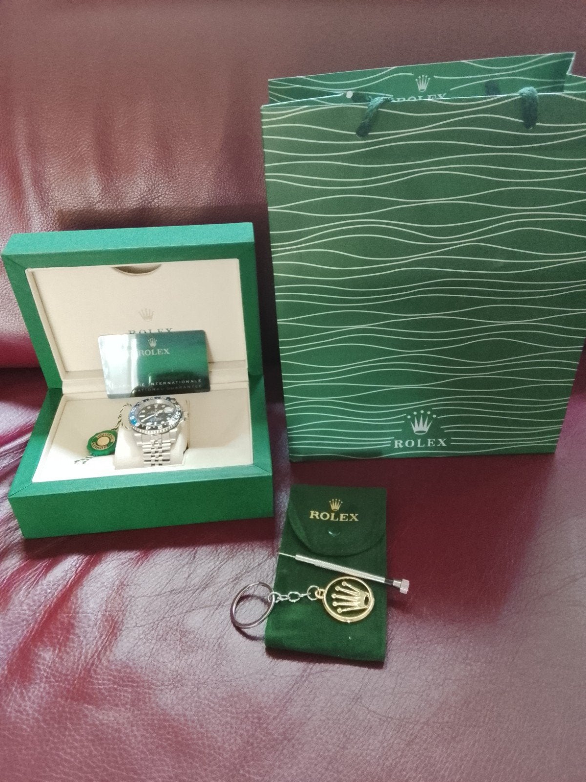 Rolex GMT Master, Ophalen of Verzenden, Waterdicht, Nieuw, Zwart