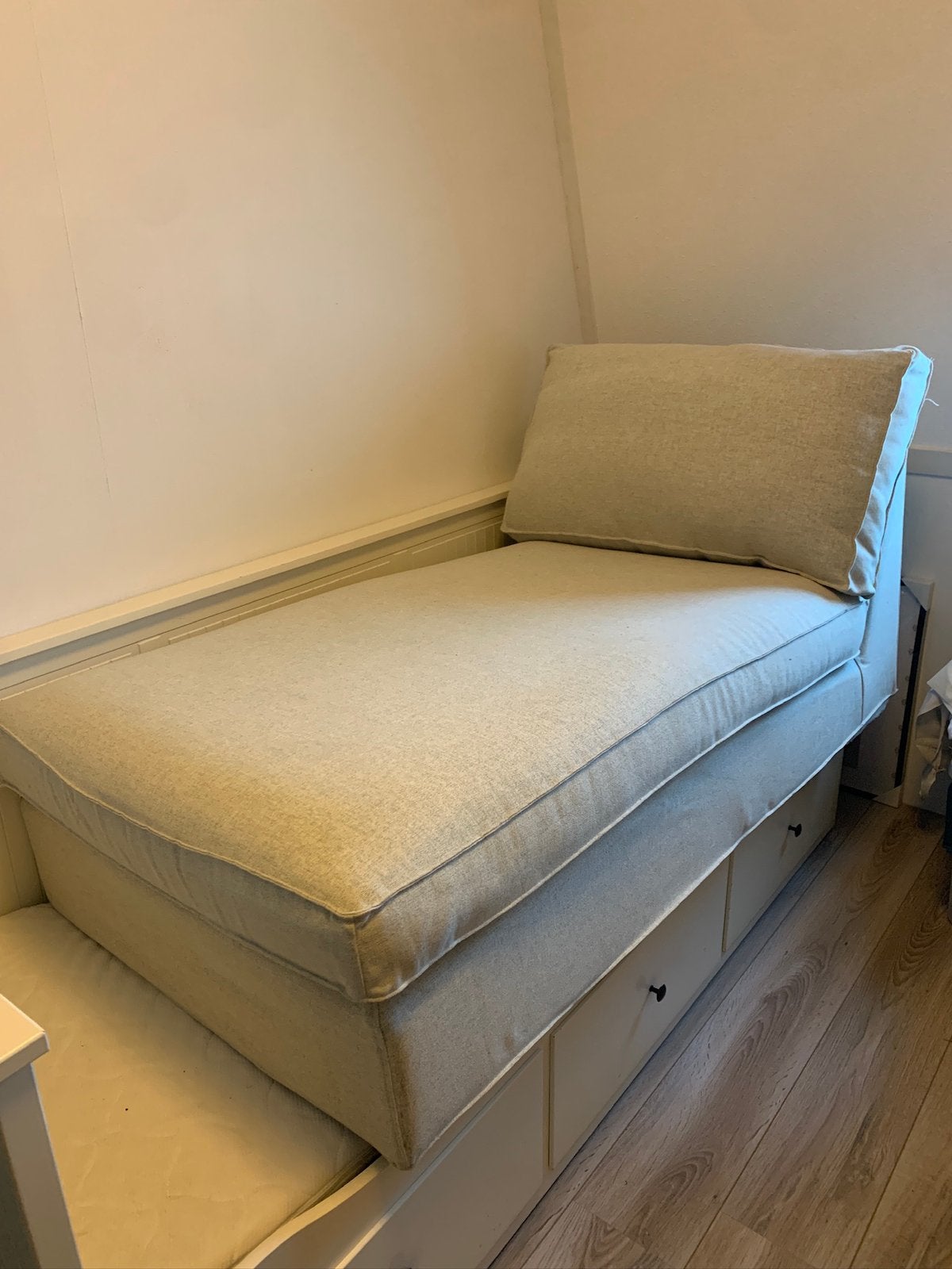 Kivik chaise longue Ikea, Huis en Inrichting, Ophalen, Zo goed als nieuw, Eenpersoons, Minder dan 150 cm