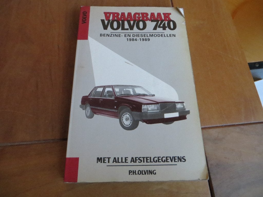 Vraagbaak Volvo 740, 740 Estate benzine, diesel 1984-89, Ophalen of Verzenden