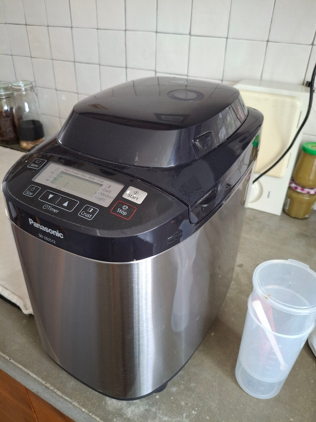 Panasonic SD-ZB2512 Broodbakmachine met Timer, Witgoed en Apparatuur, Broodbakmachines, Ophalen of Verzenden