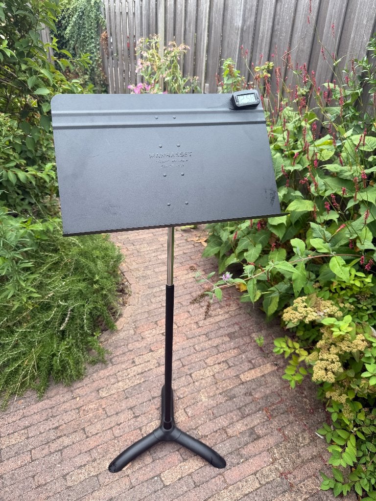 music stand, Muziek en Instrumenten, Standaards, Ophalen, Zo goed als nieuw