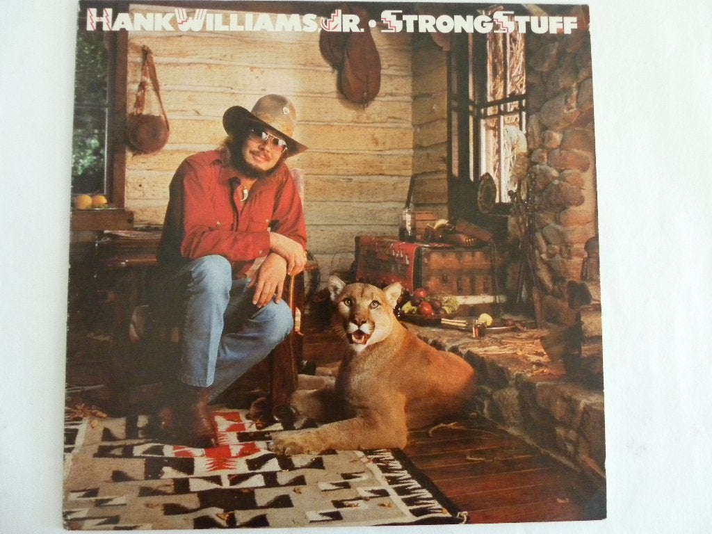 LP Hank Williams, Jr. - Strong Stuff, LP, Gebruikt, Ophalen of Verzenden, 12 inch