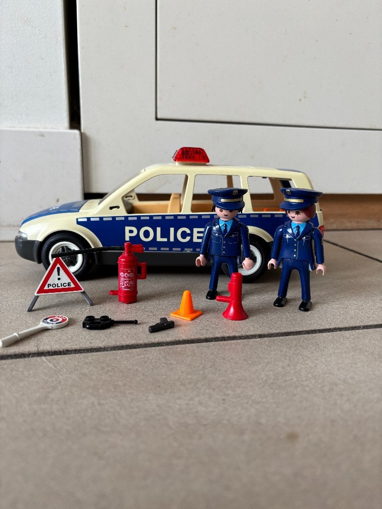 4260 Playmobil Politie auto, Ophalen of Verzenden, Gebruikt, Losse onderdelen