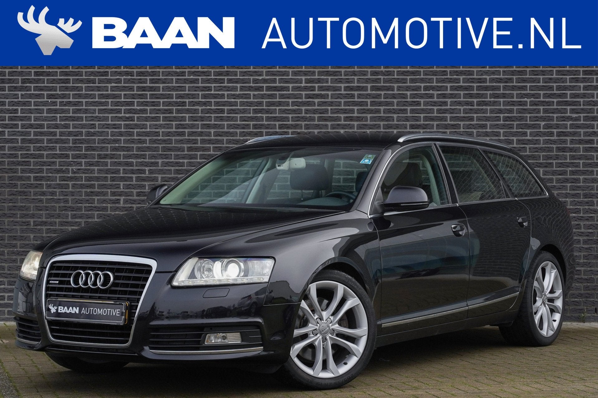 Audi A6 Avant 3.0 TDI quattro Pro Line | Nette auto | Leder, Auto's, Audi, Automaat, Euro 5, 1820 kg, Zwart