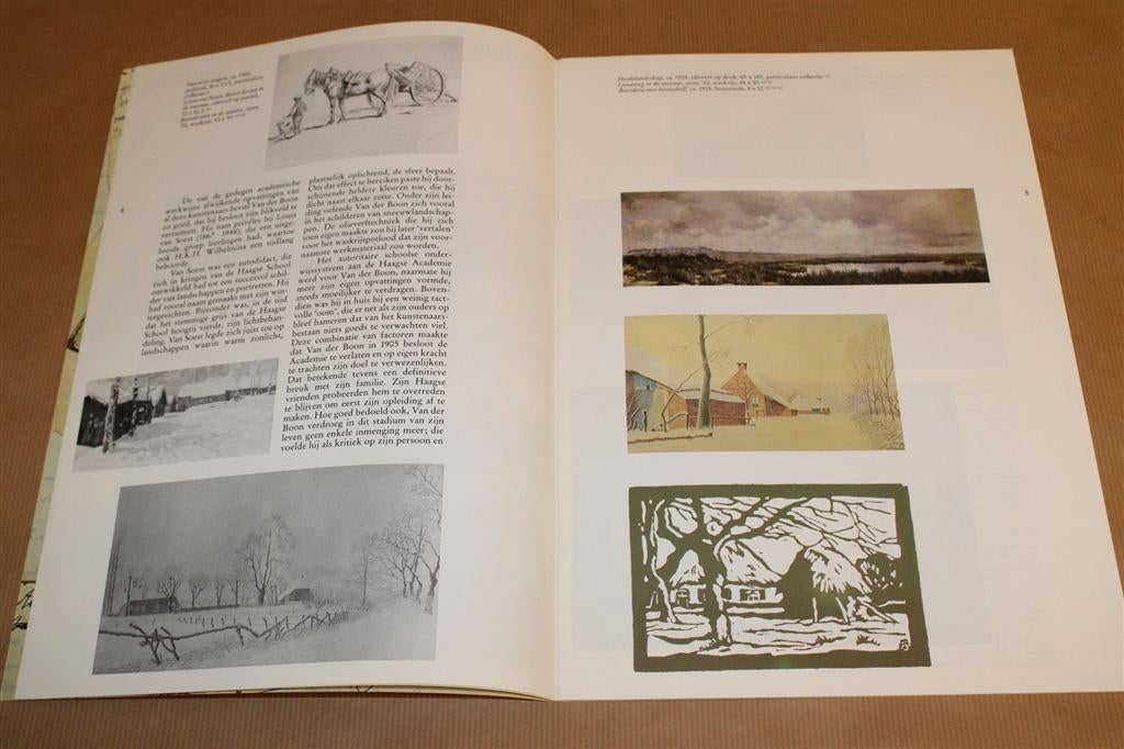 Arie van der Boon. Schilderijen/tekeningen/grafiek., Ophalen of Verzenden, Gelezen