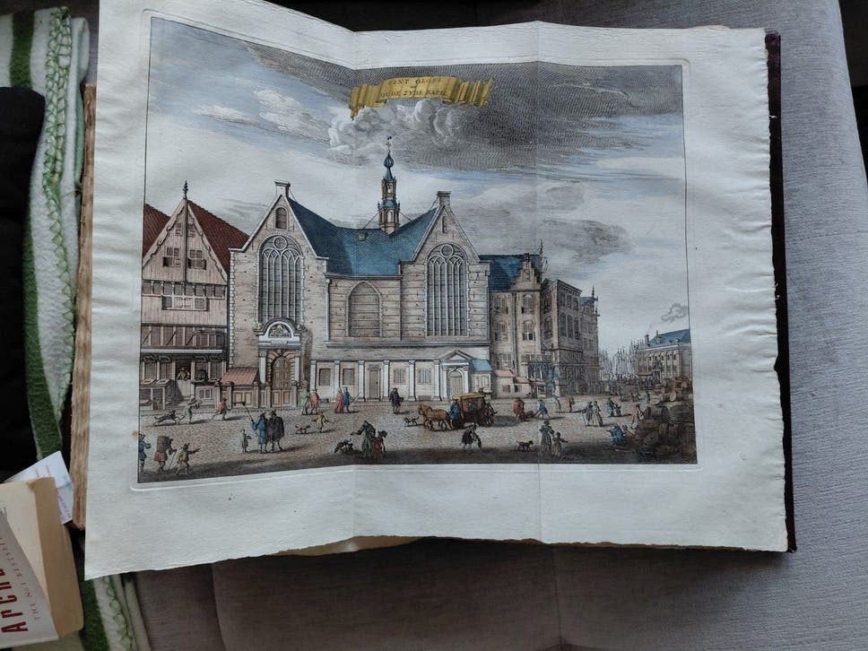 Amsterdam, Wagenaar,  3 dln folioformaat 1760 compleet ++++, Ophalen of Verzenden