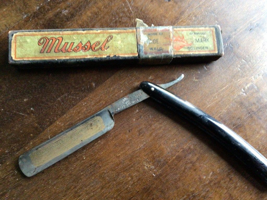 Vintage scheermes, Ophalen