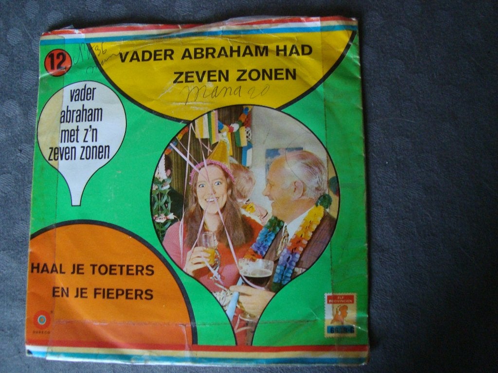 Vader abraham met zijn 7 zonen - vader abraham had 7 zonen, Ophalen of Verzenden, Zo goed als nieuw, Pop