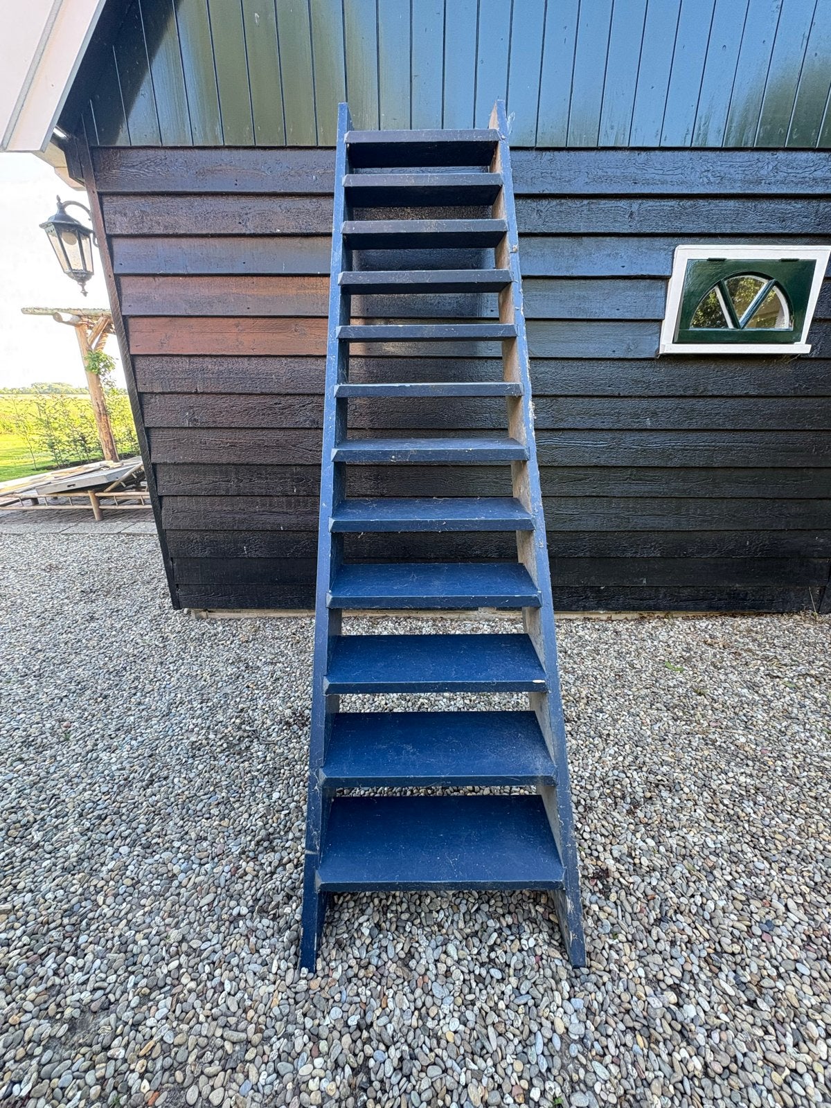 Robuuste houten trap 3m, Doe-het-zelf en Verbouw, Ladders en Trappen, Ophalen, Gebruikt, Trap, 2 tot 4 meter