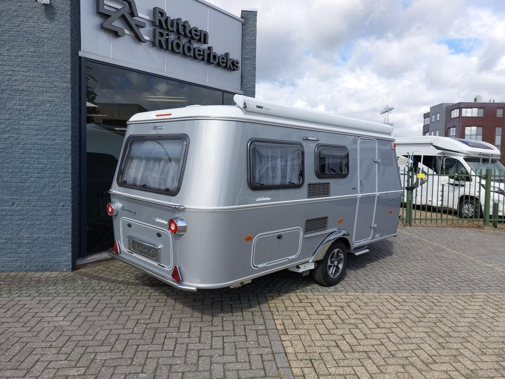 Eriba Touring 530 Silver Edition, Caravans en Kamperen, Standaardzit, Schokbreker, Bedrijf, Tot en met 3