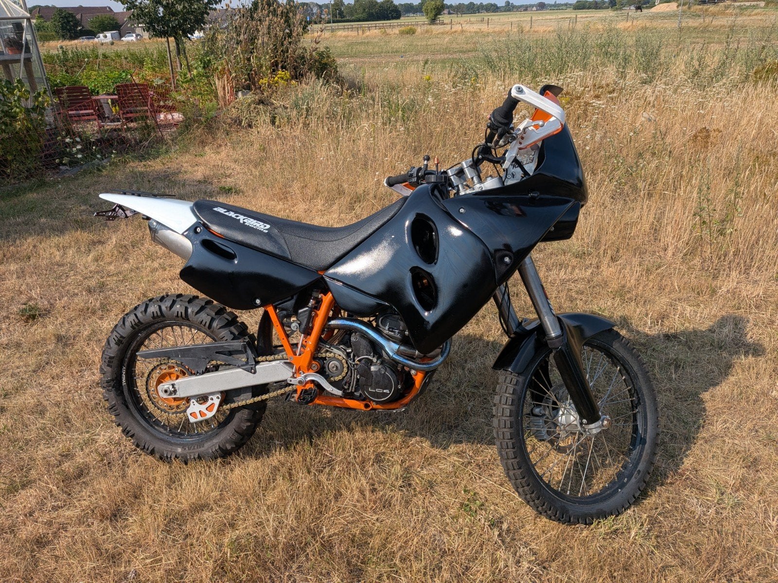 KTM 640 rally, Sportuitlaat, Occasion, Motorrijbewijs A, Particulier