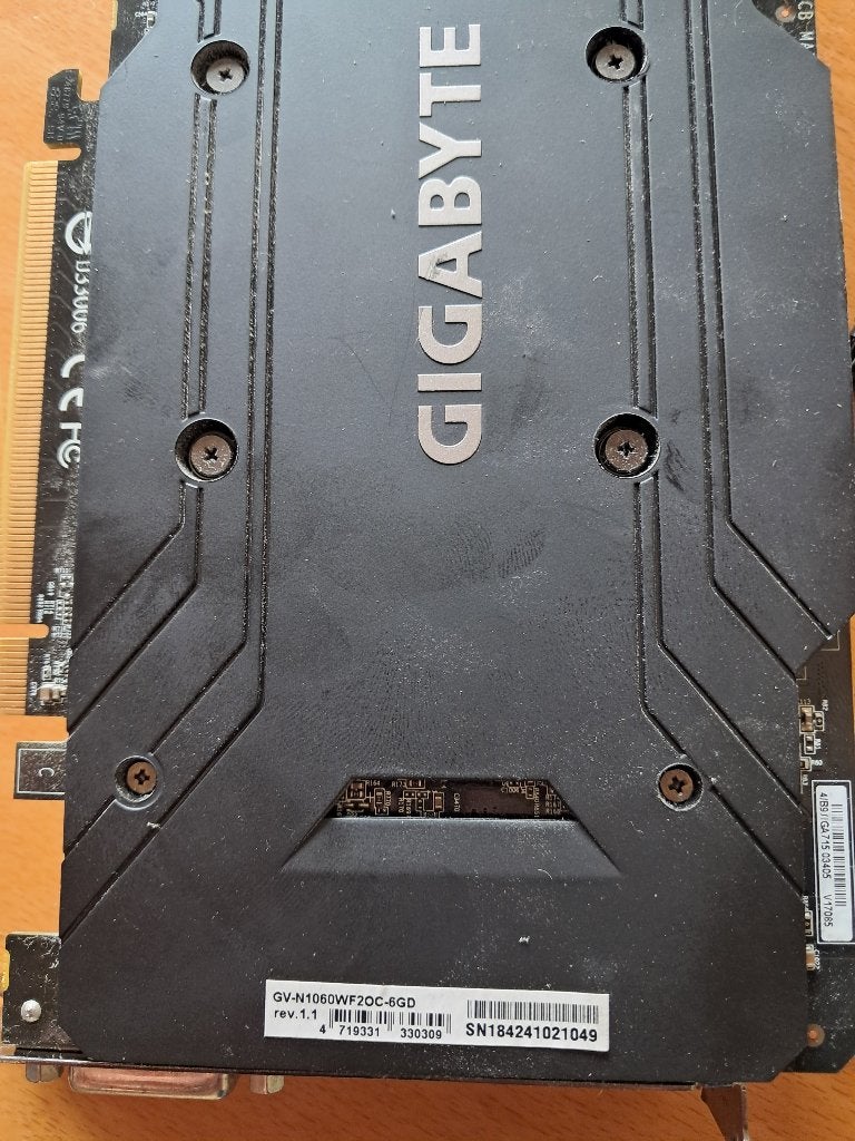 Gigabyte GeForce GTX 1060 6GB GPU en 2x 16GB DDR4 RAM, Computers en Software, PCI-Express 3, Gebruikt, HDMI, Ophalen of Verzenden
