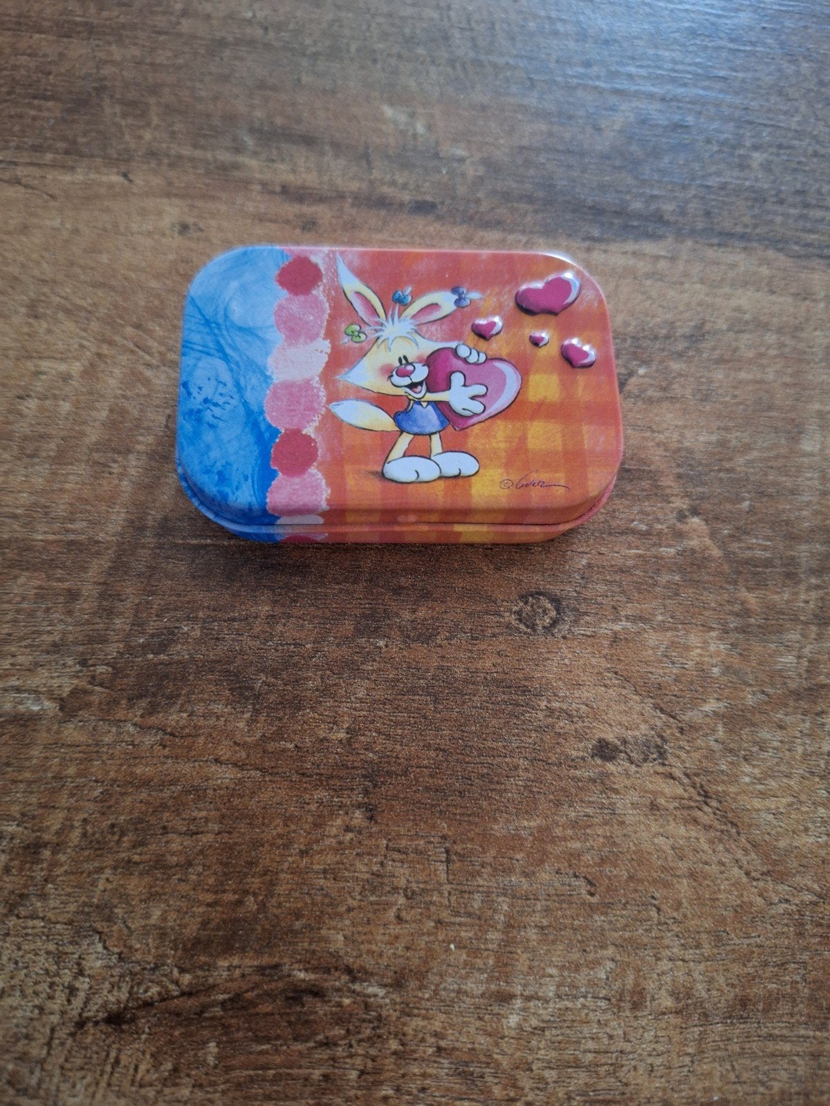 Diddl blikje met Diddlina en hartjes, Verzamelen, Ophalen of Verzenden, Diddlina, Gebruikt, Overige typen