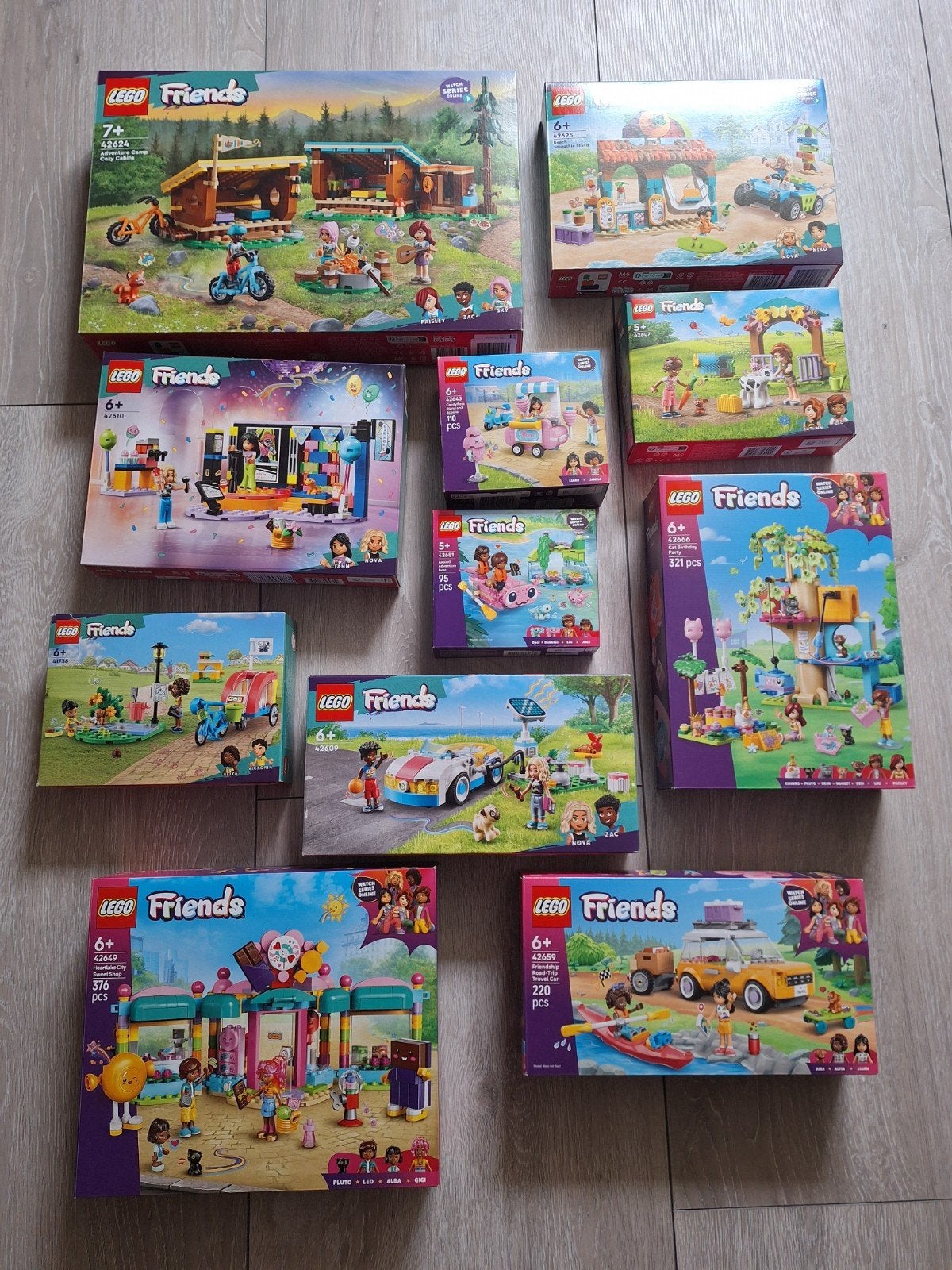 Grote collectie Lego Friends - 11 complete sets!, Ophalen of Verzenden, Zo goed als nieuw, Lego