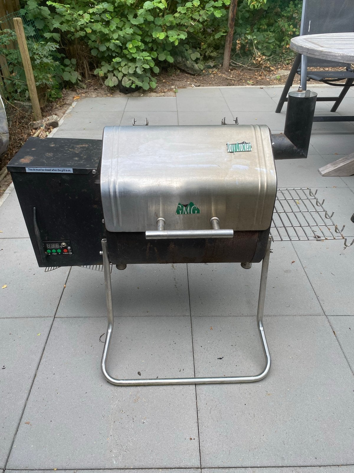 Gebruikte GMG Davy Crockett Pellet Smoker BBQ, Ophalen, Gebruikt