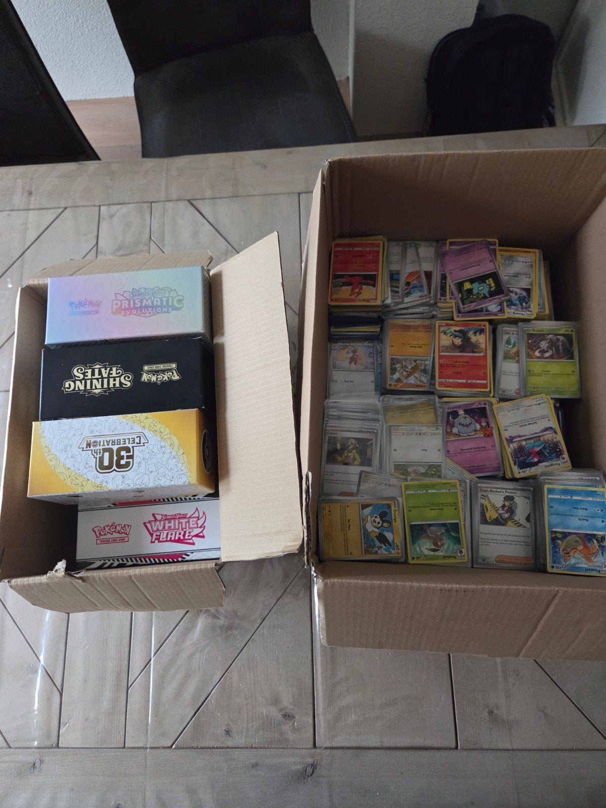 Pokemon 8k Bulk Common/Reverse//Holo, Ophalen, Zo goed als nieuw, Meerdere kaarten