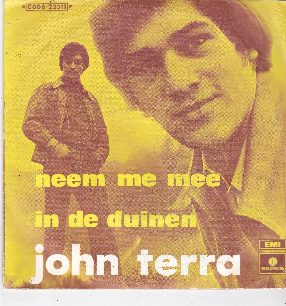 Single John Terra - In de duinen, Ophalen of Verzenden, Gebruikt, 7 inch, Nederlandstalig